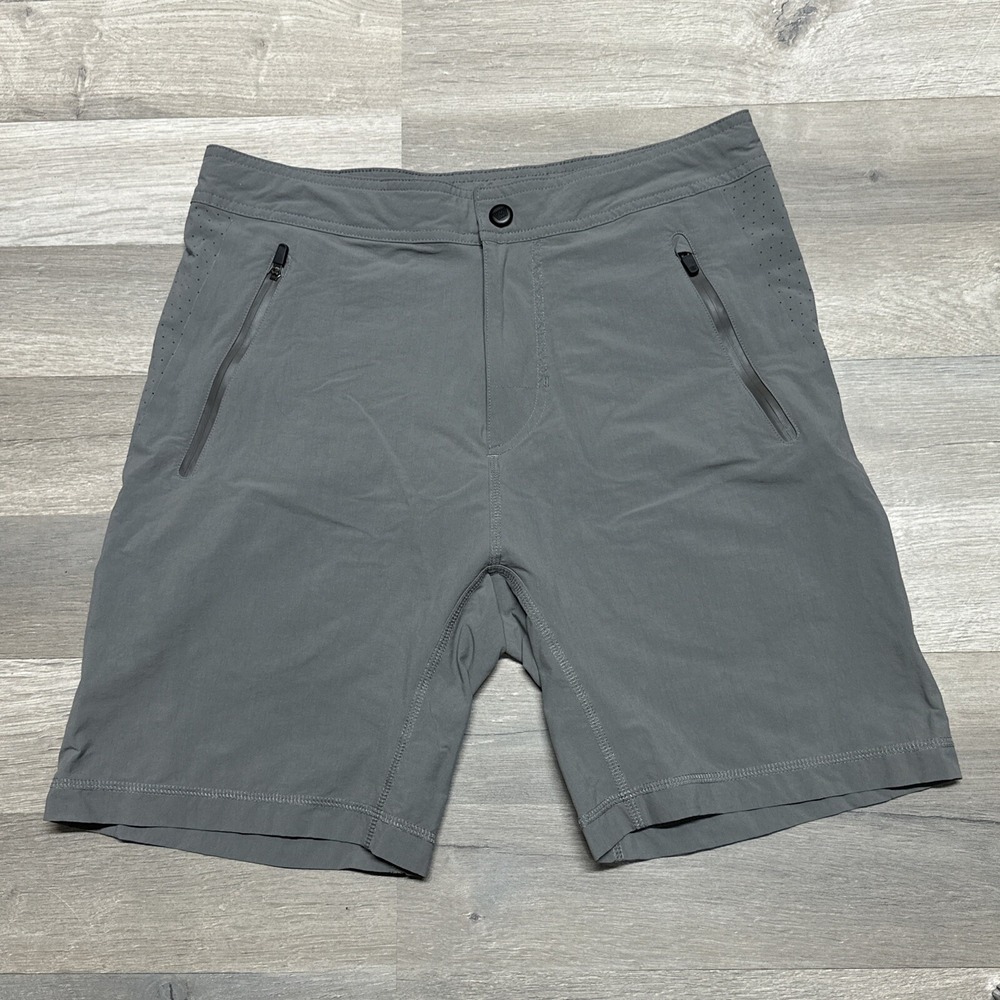 Mack Weldon Men's Gray Performance Shorts - Size S